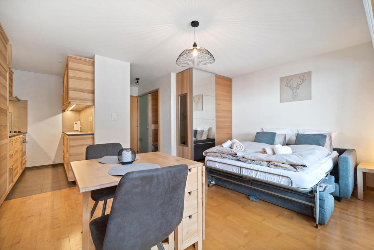 Charmant Studio Renove Situe Dans Les Bains D'Ovronnaz, Immeuble Les Sources Εξωτερικό φωτογραφία