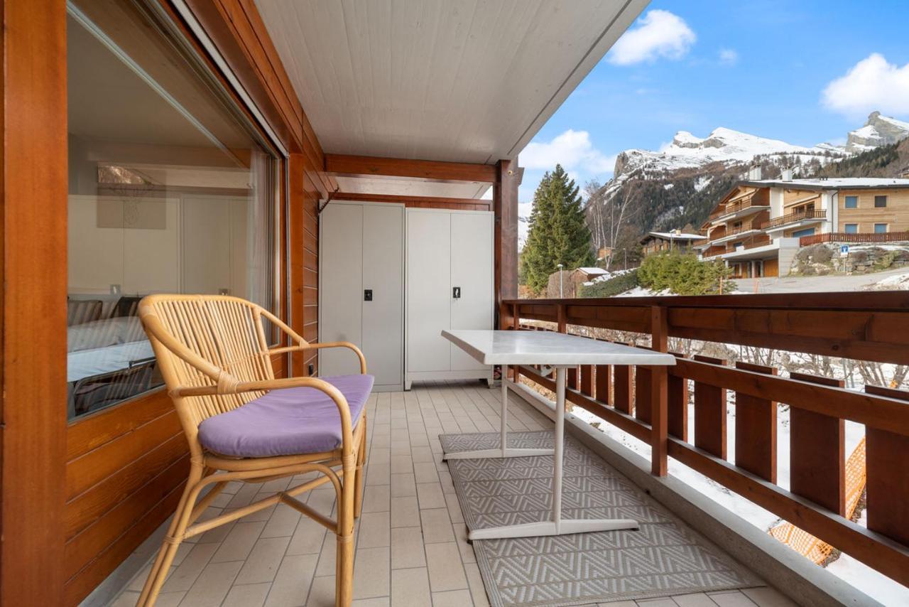 Charmant Studio Renove Situe Dans Les Bains D'Ovronnaz, Immeuble Les Sources Εξωτερικό φωτογραφία